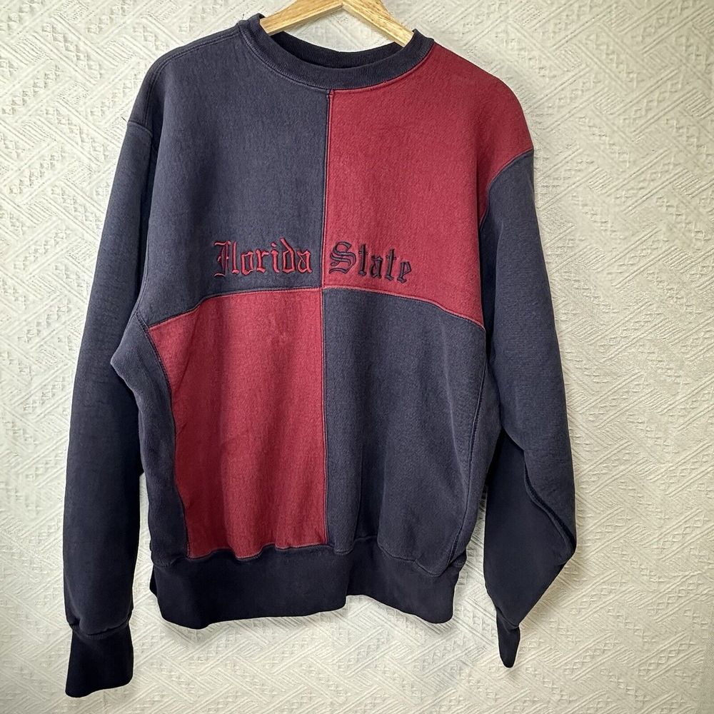 VINTAGE Florida State Sweatshirt Adult XXL Pro Weave  MV‎ Sport Mens 90s